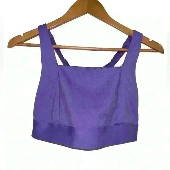 Women’s All In Motion Sports Bra Size Large Purple - Picture 1 of 4